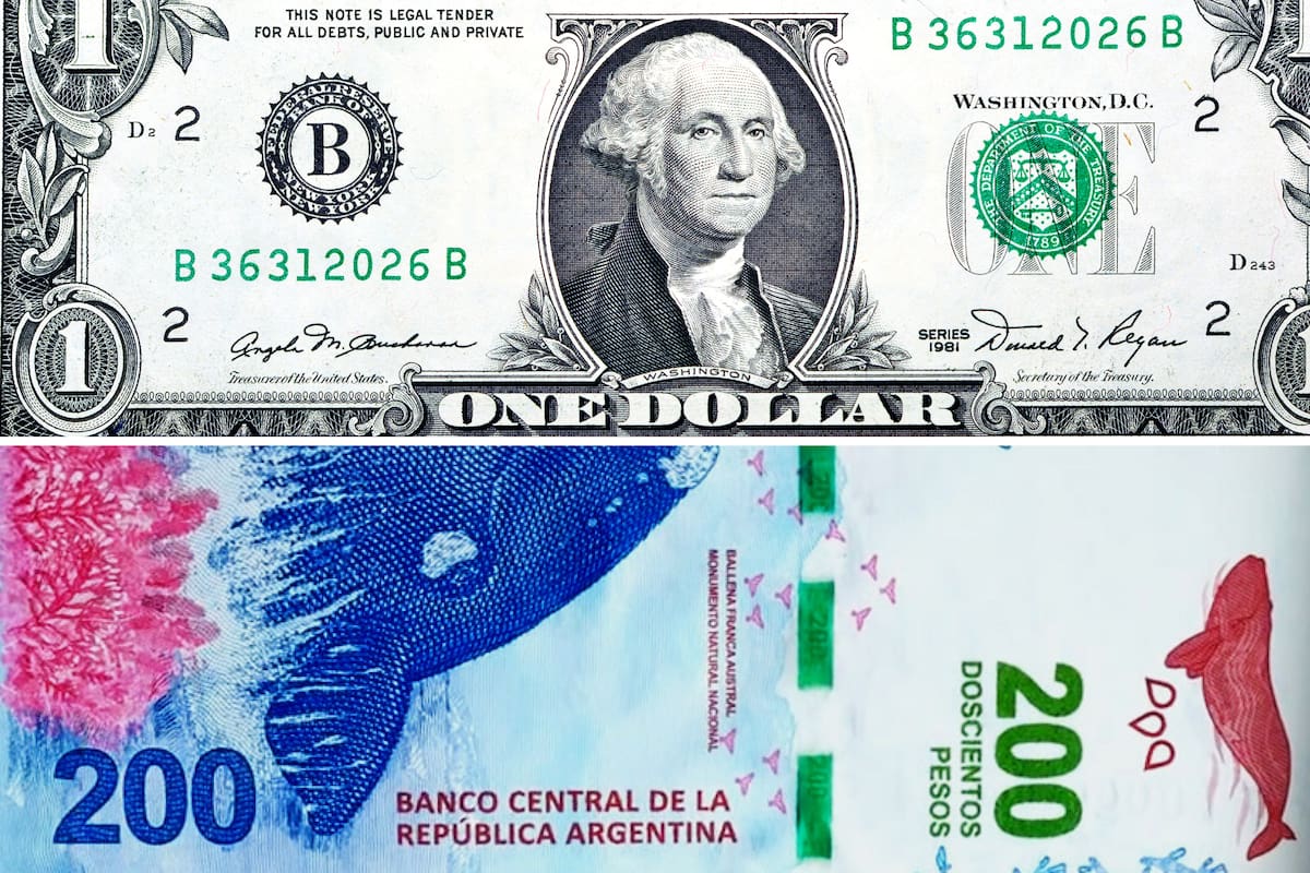 El dólar blue podría romper el piso de los $200