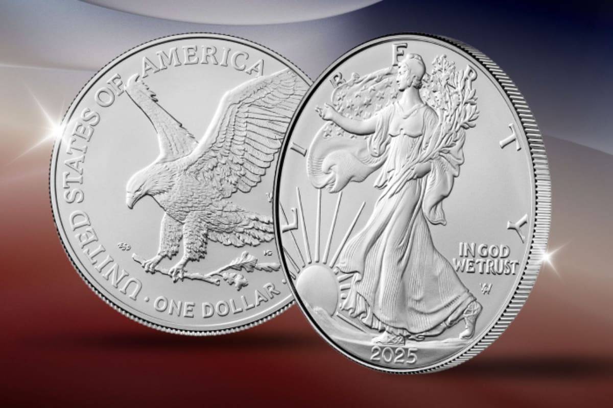 El dólar de plata American Eagle 2025 saldrá a la venta la próxima semana y, cuando se vendan todas las unidades, no volverá a fabricarse (Facebook/United States Mint)