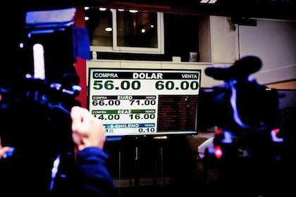 El dólar en la city porteña