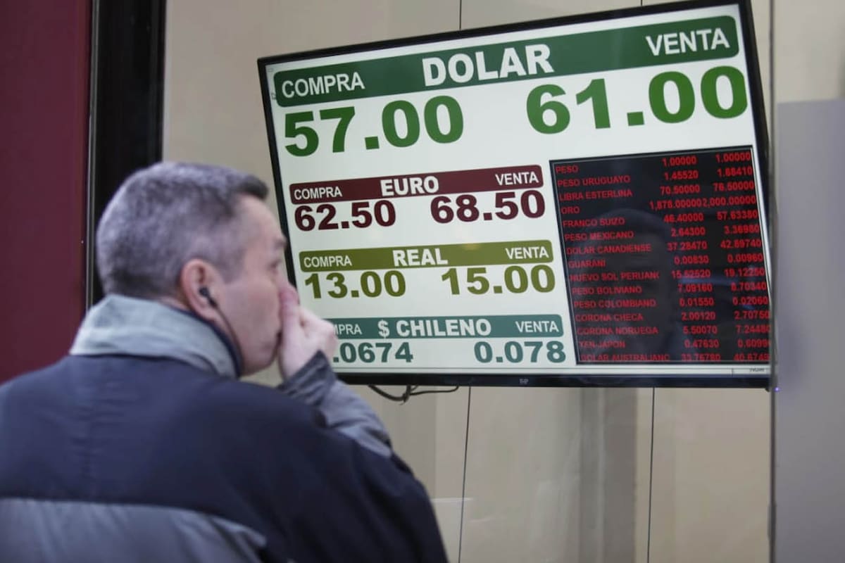 El dólar en la city porteña