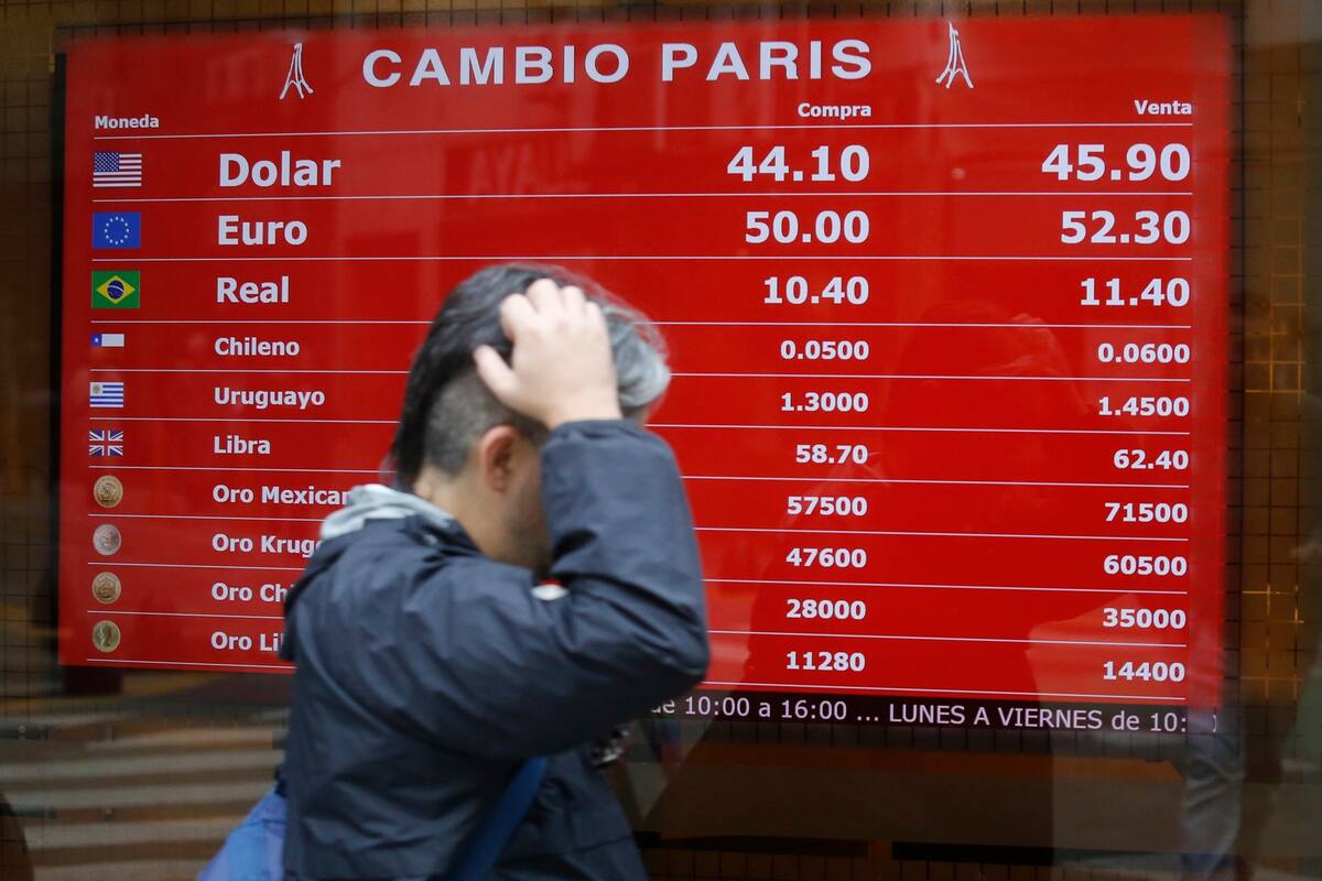 El dólar en la city porteña