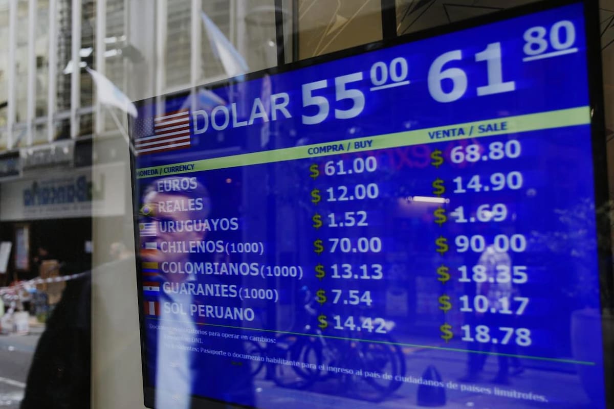 El dólar en la city porteña