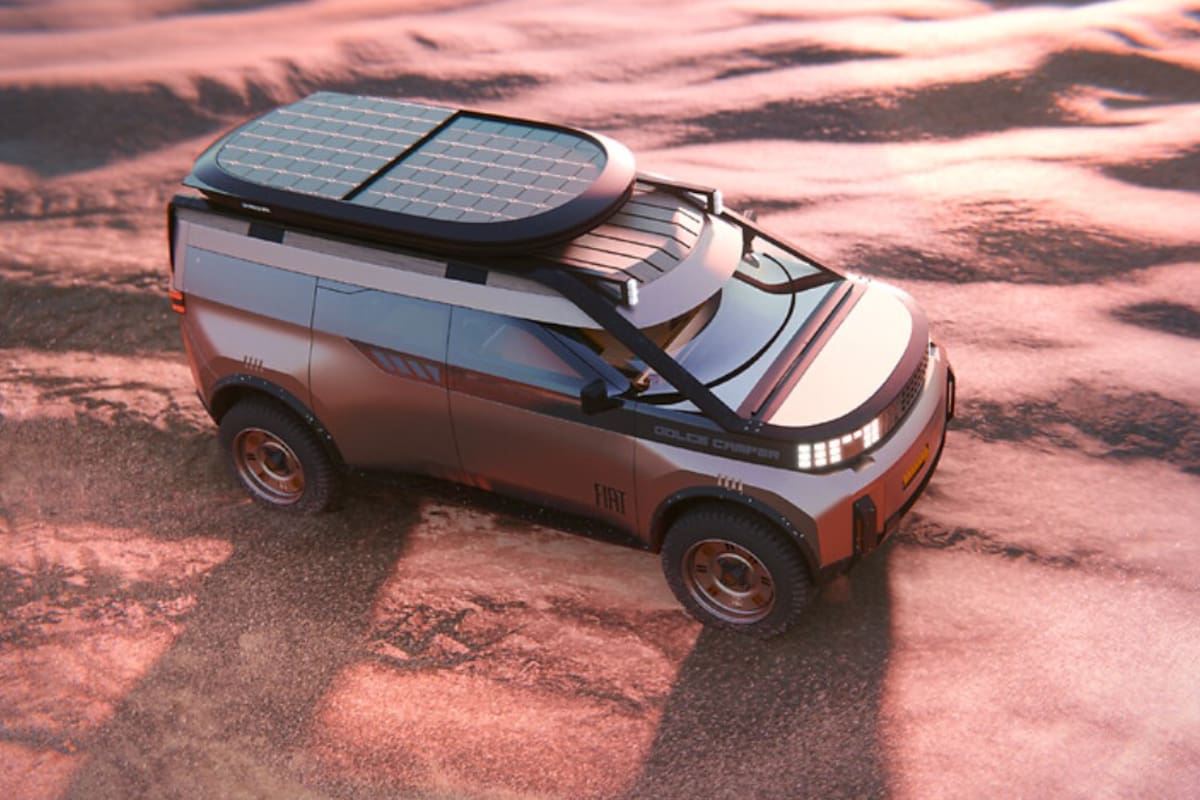 El Dolce Camper Concept es la nueva interpretación de Fiat sobre cómo debería ser un vehículo multifuncional moderno