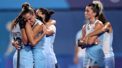 El dolor de las Leonas tras la derrota frente a Países Bajos