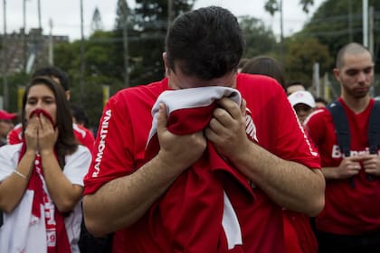El dolor de los hinchas