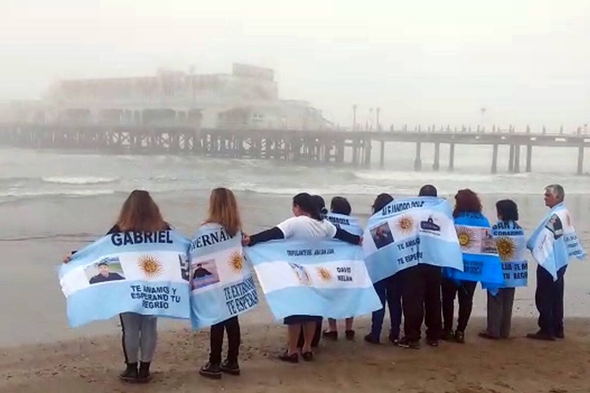 El dolor de los familiares de la tripulación del ARA San Juan, a seis meses de su desaparición