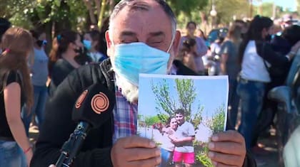 El dolor de Manuel Paredes, el tío abuelo de Joaquín Paredes, el chico de 15 años asesinado por policías en Paso Viejo, Cruz del Eje