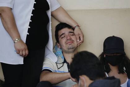 El dolor en la despedida de Úrsula Bahillo