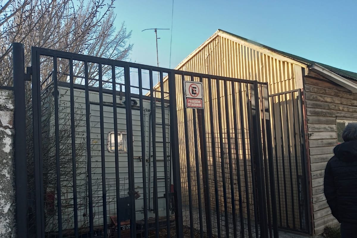 El domicilio del supuesto hallazgo de dólares termosellados en Río Gallegos, Santa Cruz.