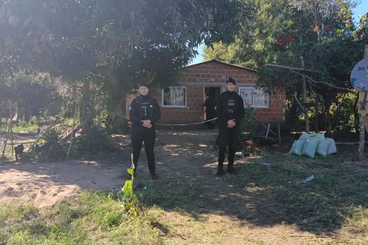 El domicilio donde ocurrió el homicidio