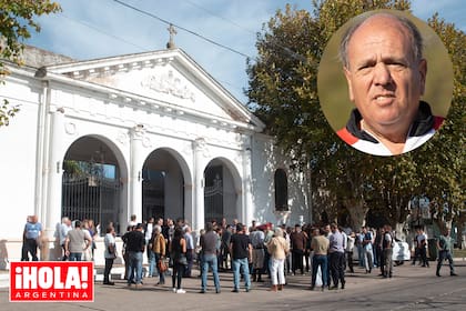El domingo 14 de mayo, poco después del mediodía, los más íntimos se acercaron al cementerio municipal de San Miguel del Monte, la localidad bonaerense donde Rafa Pando vivía con su familia.