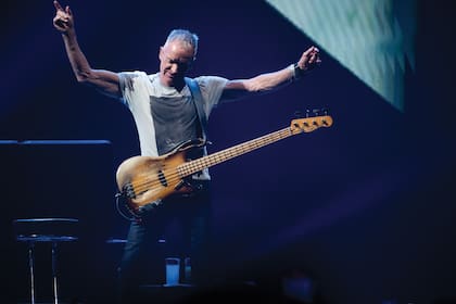 El domingo 23, el músico dio un
show en el Movistar Arena de
Buenos Aires en el marco de su gira
Sting 3.0.