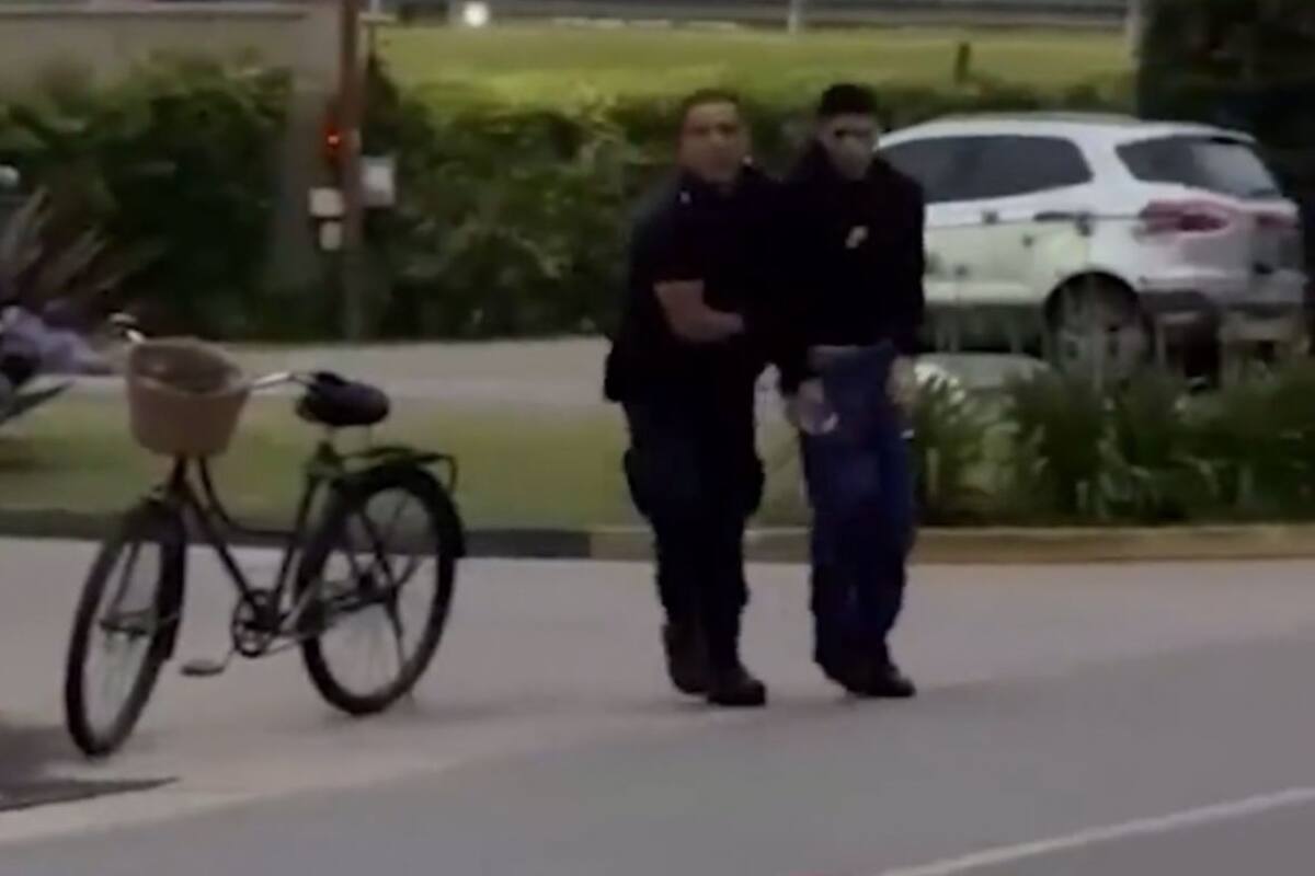 El domingo pasado, en el ingreso al country, se vivieron momentos de tensión