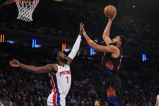 Knicks logran 1ra victoria de la temporada: 111-97 ante Pistons que estaban invictos