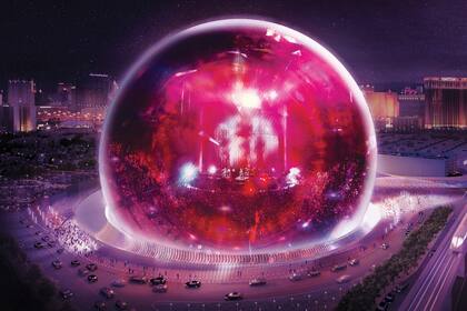 El domo que empezó a construirse en septiembre pasado promete revolucionar la experiencia de la música en vivo