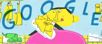 El doodle con el que el gignate de Internet homenajeó a Ignacio Anaya García