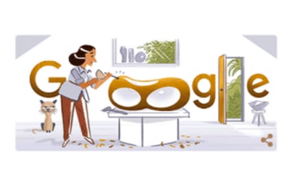 El doodle con el que Google decidió homenajear a Barbara Hepworth