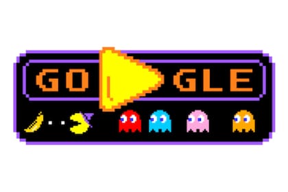 El doodle de Google con Pac-man para Halloween 2025
