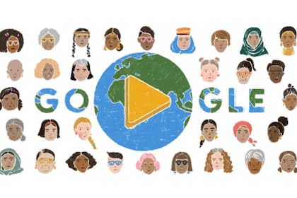 El doodle de Google conmemora esta fecha con un mensaje de inclusión en su navegador