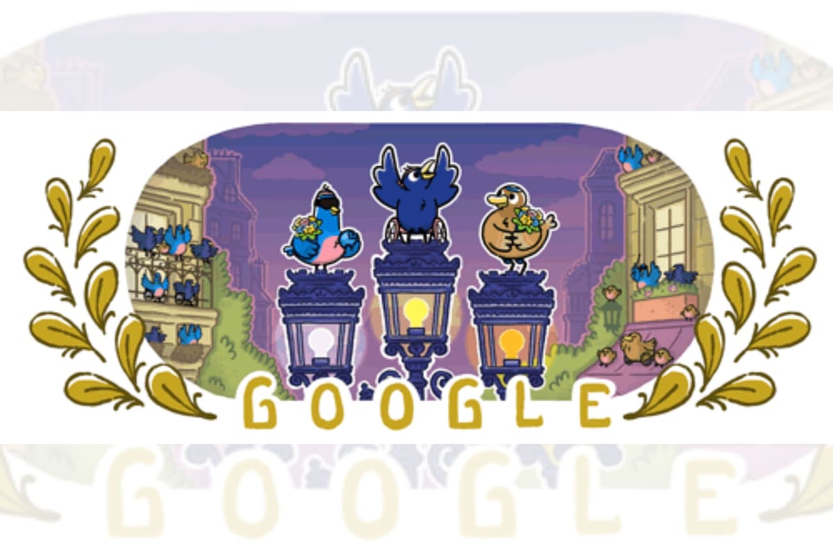 El doodle de Google que hoy celebra el final de los Juegos Paralímpicos 2024