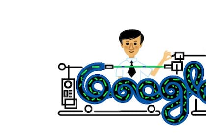 El doodle en homenaje al científico Charles Kao