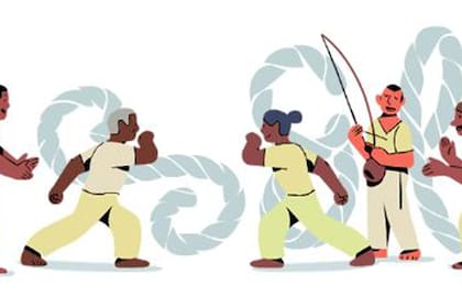 El doodle que conmemora al brasileño