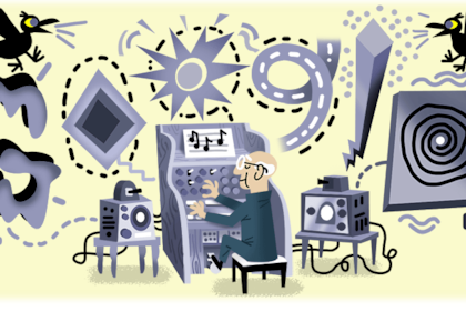 El doodle que hizo Google para homenajear a Oscar Sala