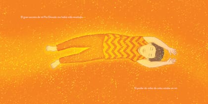 El dorado refleja la luz y el estado de calma
