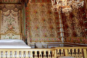 El dormitorio de María Antonieta en el Palacio de Versalles se abre al público