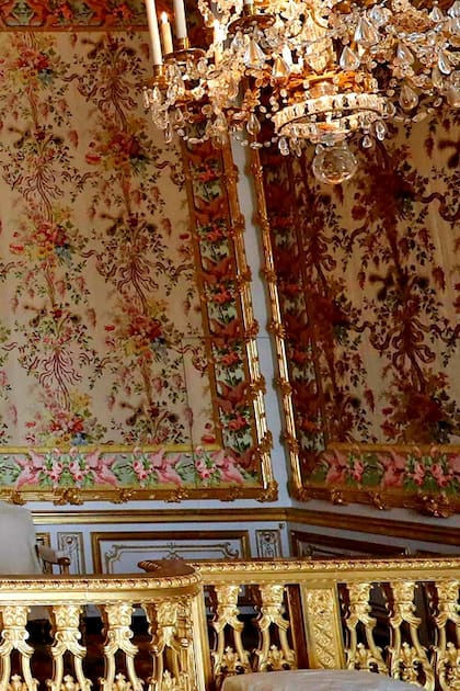 El dormitorio de María Antonieta en el Palacio de Versalles se abre al público