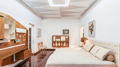 El dormitorio principal del matrimonio Planchart