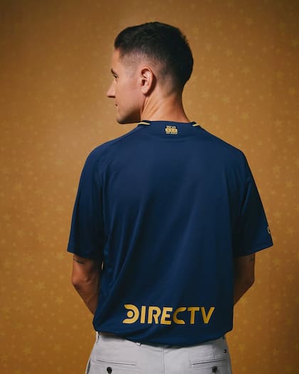 El dorso de la nueva camiseta de Boca Juniors