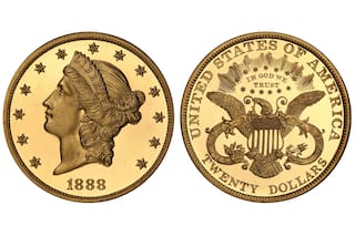 Así es la moneda de oro que encabezó las subastas de julio con una venta de US$170.800