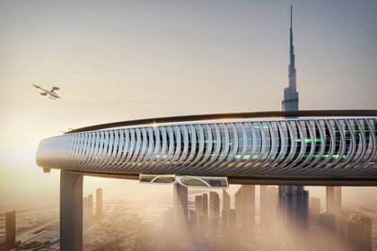 El Downtown Circle se construirá en Dubái alrededor del Burj Khalifa