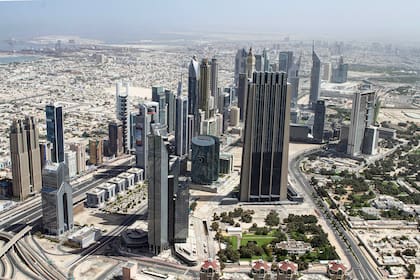El downtown de Dubái, la ciudad soñada por Mohammed Al Maktoum.