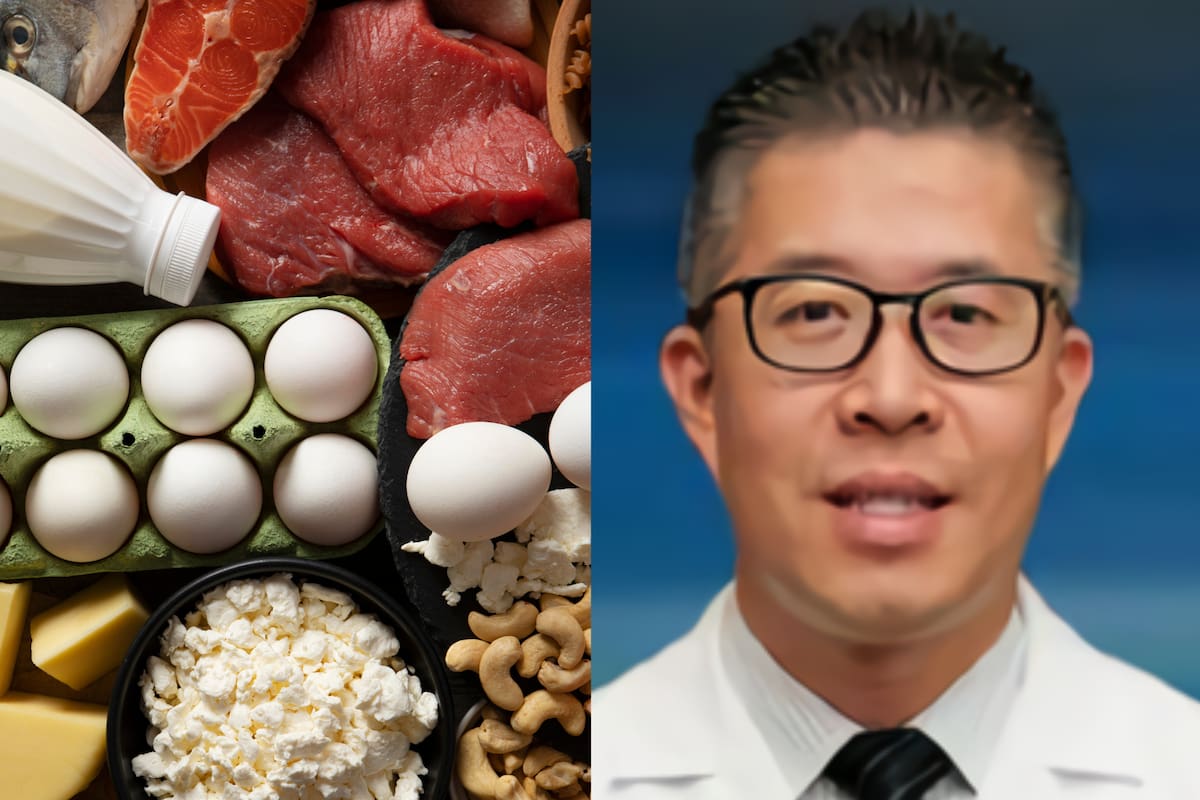 El Dr. Chen recomendó el salmón como fuente de proteína de alta calidad y ácidos grasos omega-3