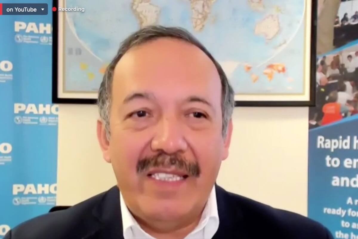 El Dr. Ciro Ugarte, director de Emergencias en Salud de la OPS