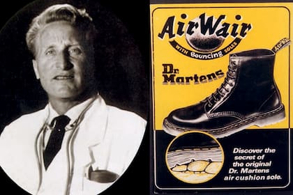 El Dr. Maertens, creador de las botas, y como pasaron a llamarse después