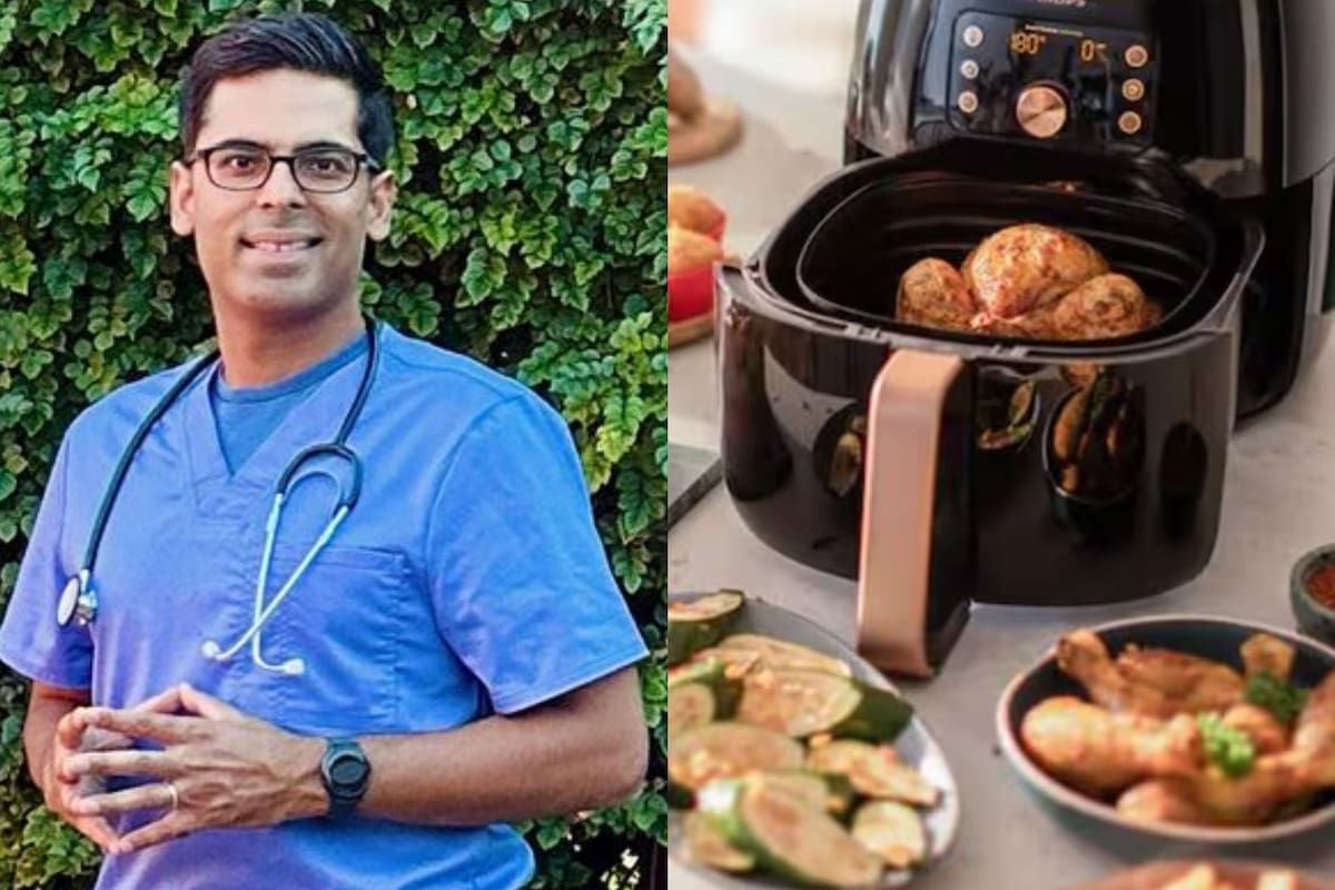 El Dr. Sethi, un reconocido gastroenterólogo de Harvard, especializado en la salud y la nutrición intestinal, habló de los beneficios de cocinar con la freidora de aire