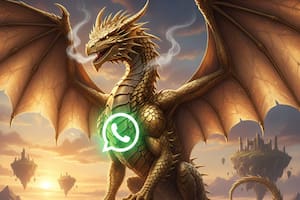 El dragón dorado es una figura mitológica