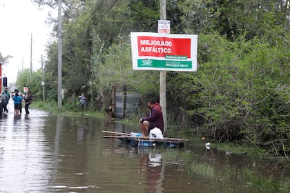 El drama de las inundaciones en Esteban Echeverría