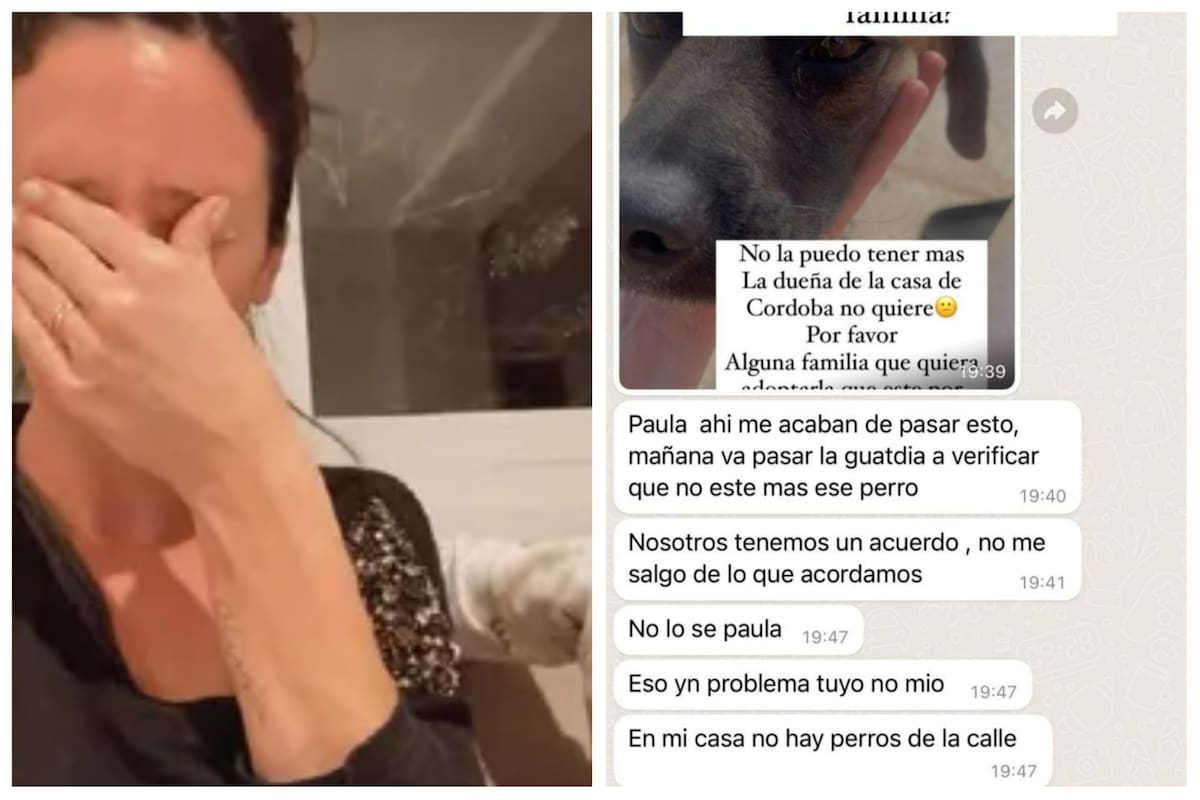 El drama de Paula Chaves con la dueña de la casa que alquila en Carlos Paz: "Es problema tuyo, no mío"