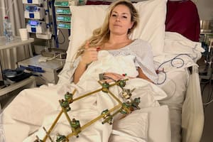 Un accidente la dejó al borde de la amputación, contó su historia en redes y recibió el aliento de Cristiano