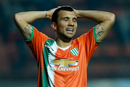 El exjugador de River Plate y actual refuerzo de Banfield, Nicolás Bertolo