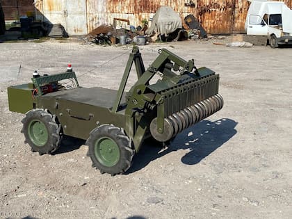 El dron desminador de Egor Goroshko