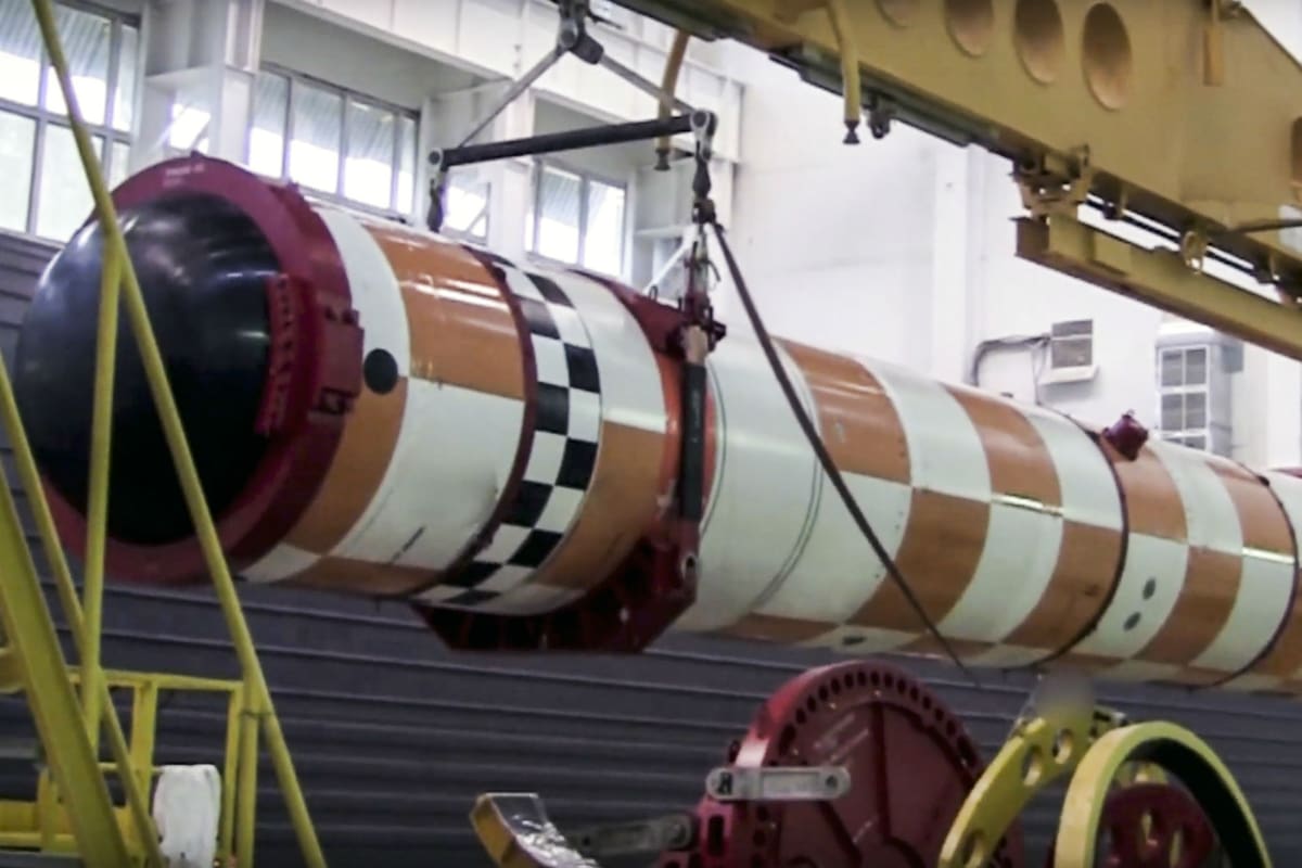 El dron militar sumergible Poseidón, de largo alcance