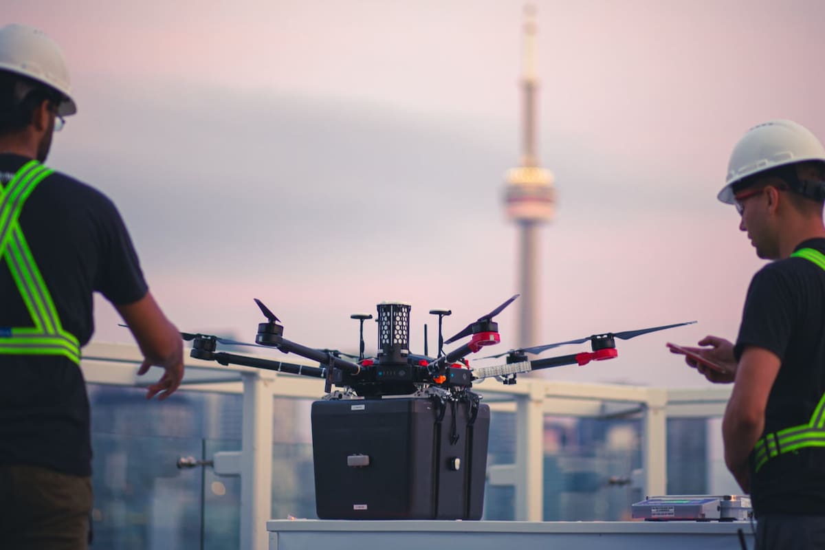 El dron realizó un trayecto de 1,5 km en 6 minutos para llevar los órganos donados entre dos hospitales