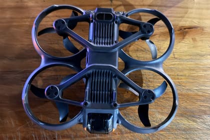 El dron utilizado para filmar las picadas