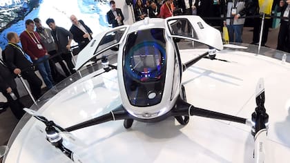 El drone EHang 184 puede llevar una persona
