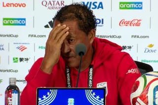 La reacción del DT de Cabo Verde cuando le preguntaron sobre la denuncia de violación contra el capitán del equipo